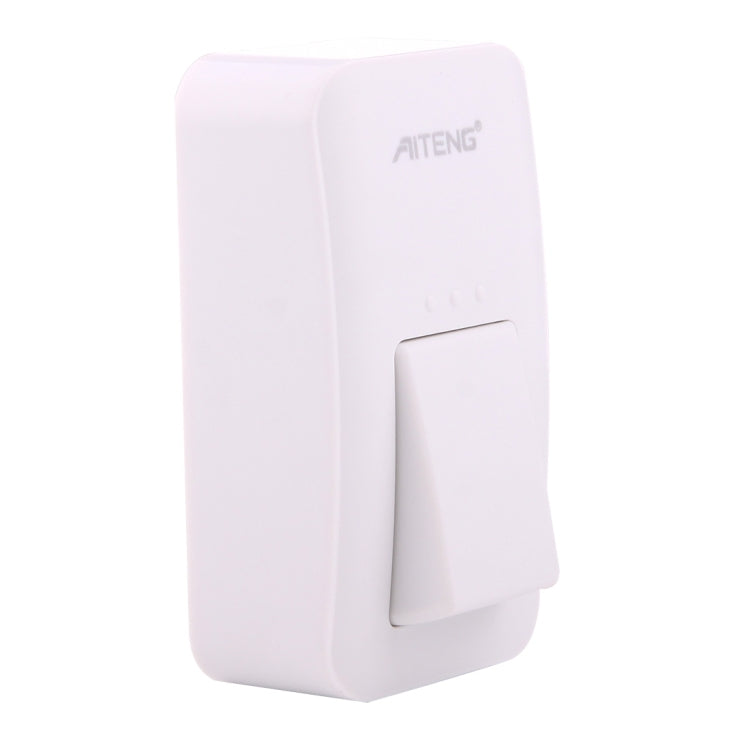 AITENG V018G Life Waterproof Battery-Free Wireless Doorbell, 1 Receiver + 1 x Transmitter, Receiver Distance: 130m, US Plug, V018G AITENG V018G Life Waterproof Battery-Free Wireless Doorbell, 1 Receiver + 1 x Transmitter, Receiver Distance: 130m, US Plug, V018G